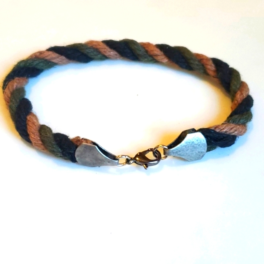Hemp rope man bracelet